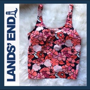 LANDS’ END Floral Tankini Top